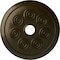 Ekena Millwork Spiral Ceiling Medallion (Fits Canopies up to 4"), Hand-Painted Green Gold, 25 1/4"OD x 4"ID x 2"P CM25SPGGS - alternate 1